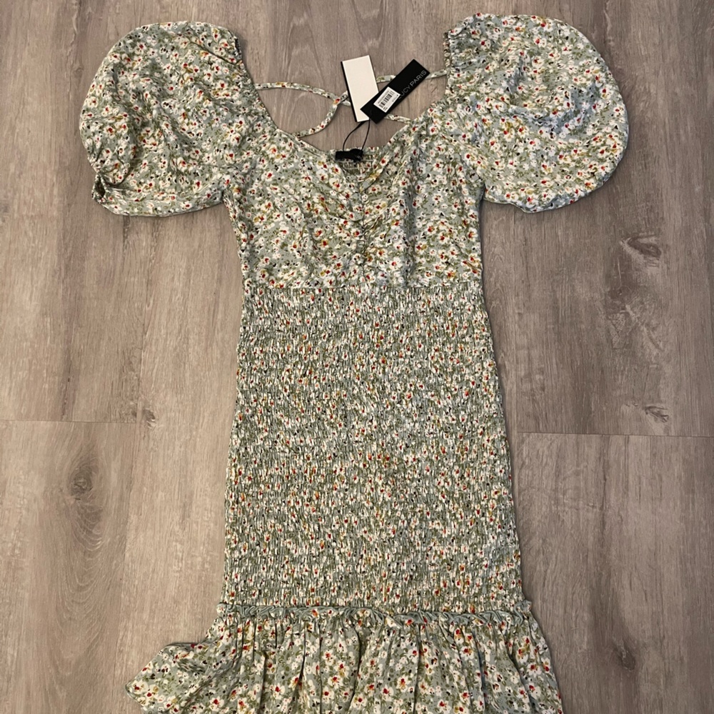 Floral Sweetheart Dress